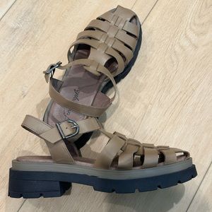 Free People Fisherman Platform Sandals